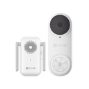 Timbre con Cámara Wi-Fi de Batería Recargable / Libre de Cables / Uso Exterior Con Protección (IP65) 